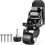 Front Wheels for Rolling Tool Box,Thickened Steel Construction Front Wheels Foldable Caster Wheel Kit 1