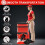 Front Wheels for Rolling Tool Box,Thickened Steel Construction Front Wheels Foldable Caster Wheel Kit 4