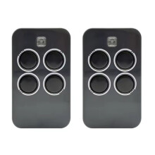 2 pezzi XT4 433 RC 787456 Telecomando per garage/cancello per trasmettitore 787452 787453 787454 433 MHz