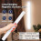 Motion Sensor Wireless LED Night Light TypeC Rechargeable Cabinet Wardrobe Lamp Backlight for Kitchen Staircase 4