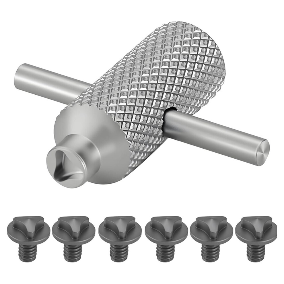 Titanium Triangle Screw & Driver Kit For Microtech Utx-85, Troodon - Complete Knife Maintenance Set 4853301942434