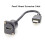 D Type High Definition Multimedia Interface Panel Mount Cable Male to Female Cable Flange Mount Pass Through Socket 3