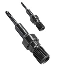 SDS Plus Core Drill Bit Adapter Set, 1 Pcs 1-1/4"-7 UNC Male to SDS Plus & 1 Pcs 5/8"-11 Male to SDS Plus