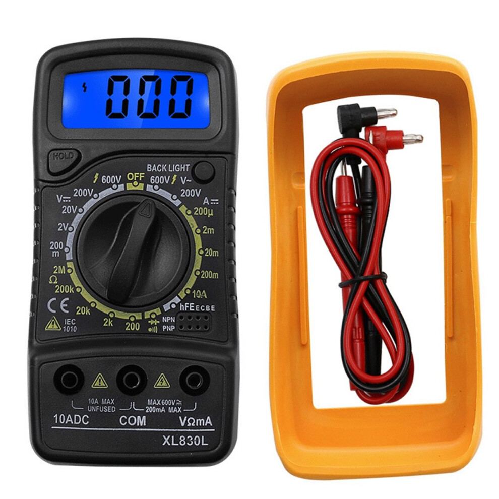 Xl830l Digital Multimeter Multifunctional Resistance Voltage Measuring Ac Dc Voltmeter Dc Ammeter Voltage Tester 4853301949754