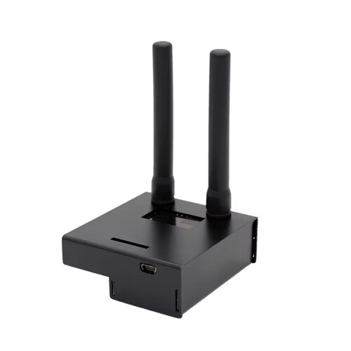 V1.3 MMDVM_HS_Dual_Hat Πακέτο Hotspot Duplex για Zero W, OLED, κεραία κάρτας SD 16G και μεταλλική θήκη 2