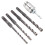 Electric Hammer Adapter Electric Drill to Hammer Square Handle with Drill Head Quick-Release Chuck Adapter Power Tools 3