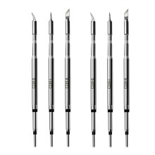 6pcs C210 Soldering Tips, Replacement Soldering Tips for T1 Max, C210-K/I/is, Soldering Tips for Soldering Iron