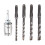 Electric Hammer Adapter Electric Drill to Hammer Square Handle with Drill Head Quick-Release Chuck Adapter Power Tools 2