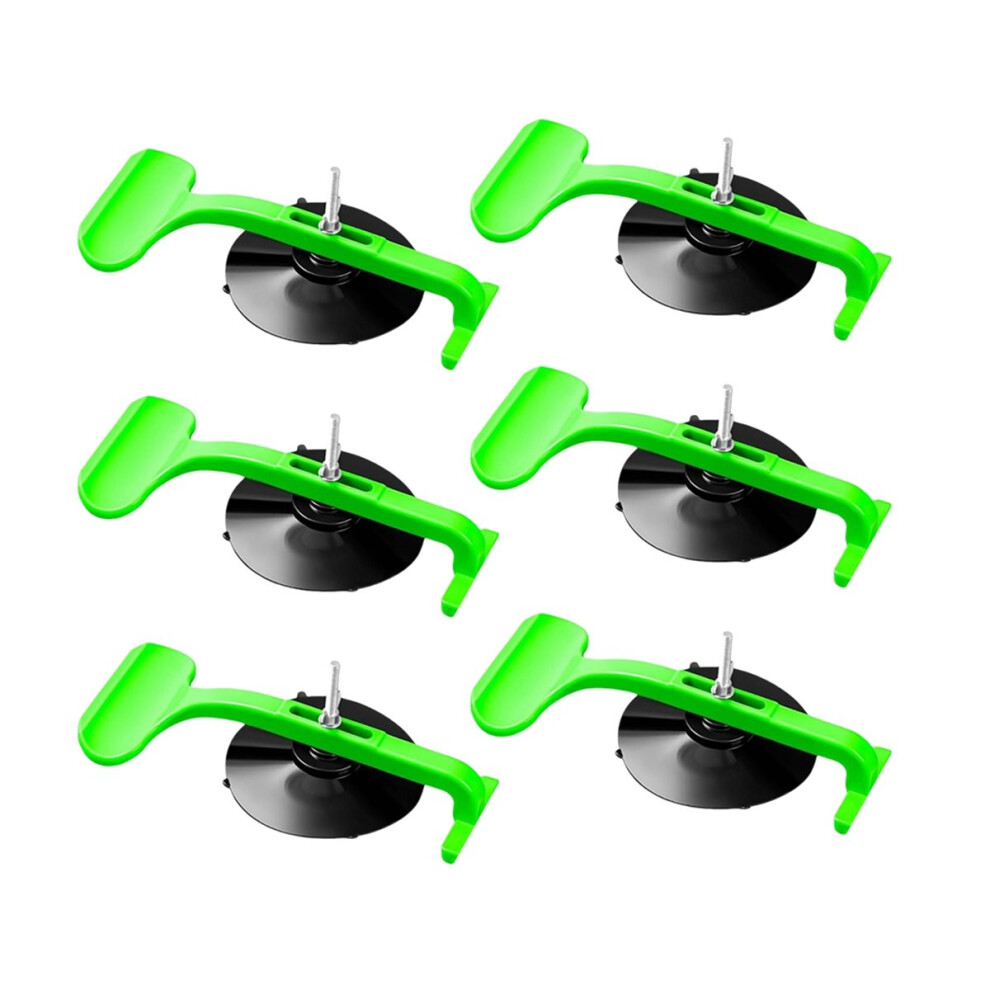 6Pcs Suction Cup Clamp Set, Class Clamps Kit For Car Convertible Glass Windshield Top Repair Gluing,With Sponge Pad 4853301948283