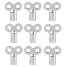 Radiator Exhaust Valve Key Switch Radiator Accessories Vent Valve Four Corners Deflation Valve Wrench Small Key 9pcs
