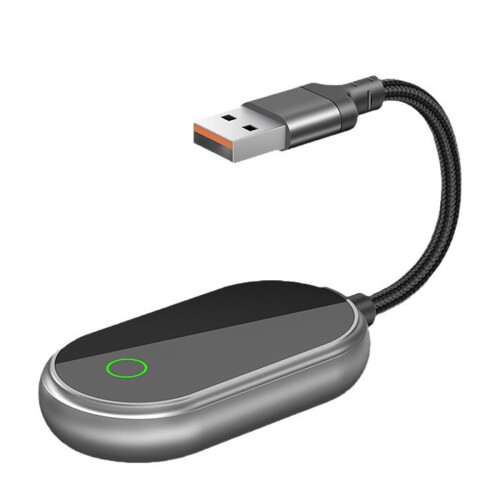 Mini Wireless Carplay Adapter Wired to Wireless Android Auto Bluetooth WiFi Automatic Connection Plug and Play