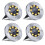Stück 8-LED-Solar-Scheibenleuchte für den Außenbereich, Garten, Terrasse, als Bodeneinbauleuchte oder LED-Einbaustrahler 1