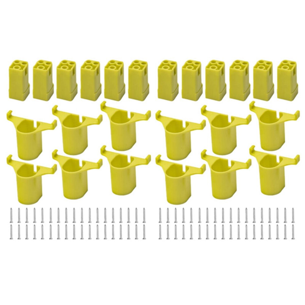 12+12 Tool And Battery Mounts/Holders Kit For 18V Cordless Tool And Battery,Organize 18V Collection 4853264254339