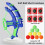 Soft Target Practice Toy for Children, Educational Practice Toys with Soft 6