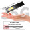 Rechargeable LED Keychain Flashlight Portable Mini Light Pocket Lantern Flood Work Light with Magnet 4