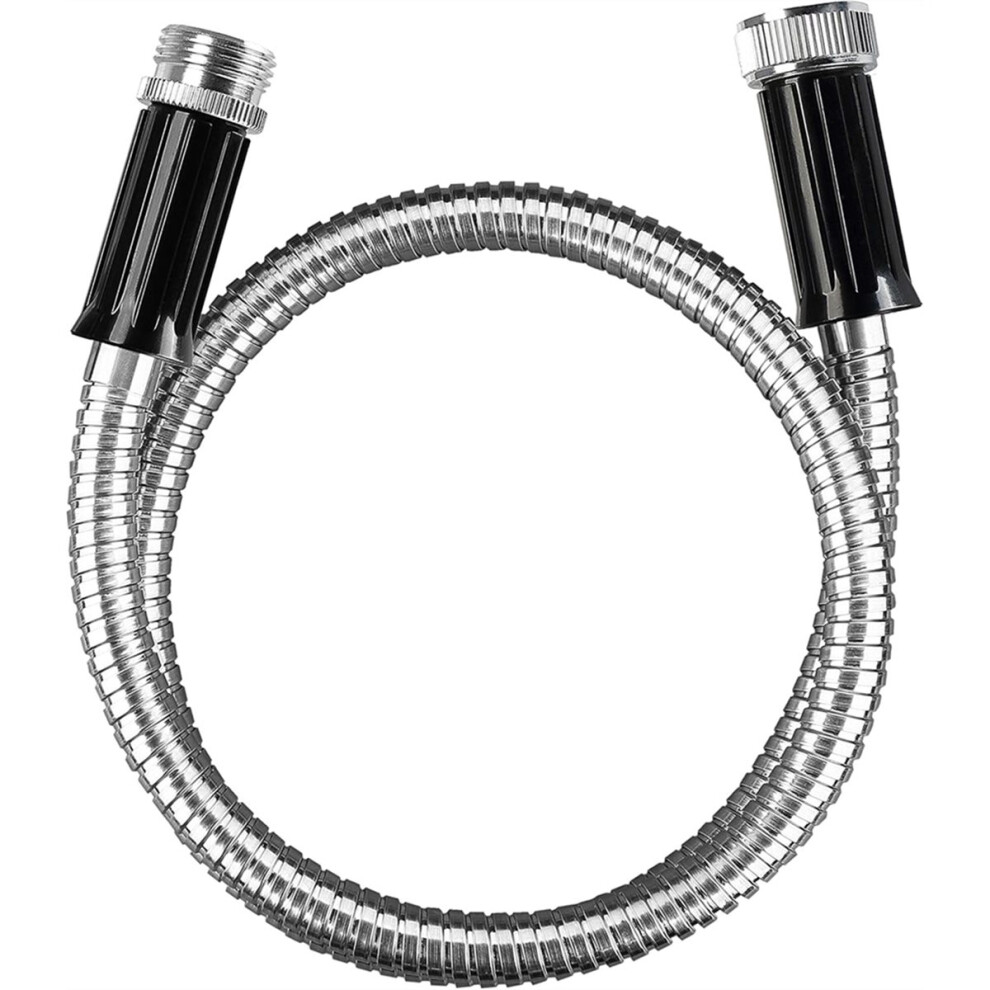 Metal Short Garden Hose 3Ft Connectors, Drainage Hose For Dehumidifier High Pressure Bib Reel Extender 4853264265298