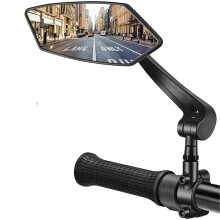 360 Adjustable Bicycle Rear View Mirror,Wide Clear View Bike Handlebar Mirrors,Outdoor Cycling Safety Accessories A