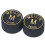 2 embouts de queue de billard en cuir de dureté variable, forme radiale, accessoires pour embouts de queue M 1