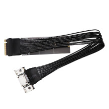 4Gbps M.2 to Oculink 4i Extension Cable for PC Desktop for M2 M-Key NVME to SFF8612 Adapter Cord PCIe 4.0 X4 Gen4