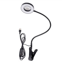 Flowerpot Clip Plant Lamp Full-Spectrum Switchable 3-Color Timing Dimming Mini USB Plant Lamp