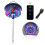 Motor para Bola de Discoteca com Luzes e Controle Remoto, Motor com 24 LEDs para Bolas de 4/6/8/12 polegadas para Festas 2