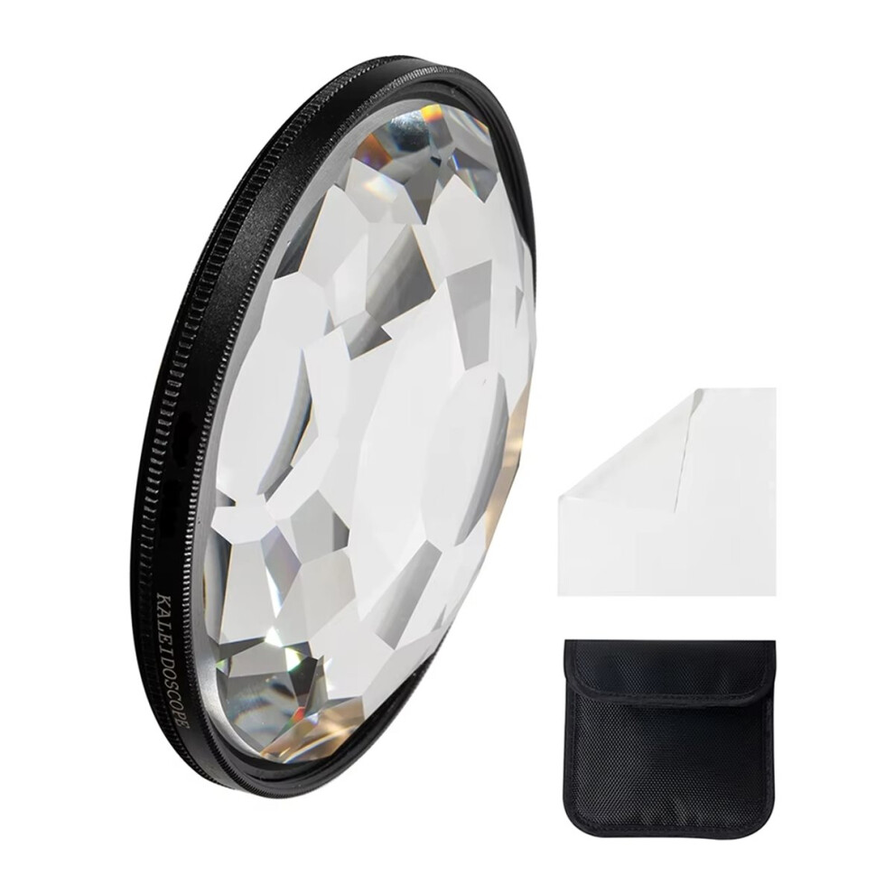 77Mm Kaleidoscope Prism Filter For Dslr Cameras Special Effects Photography Lens Accessory Enhances Visual Impact 4853264275280