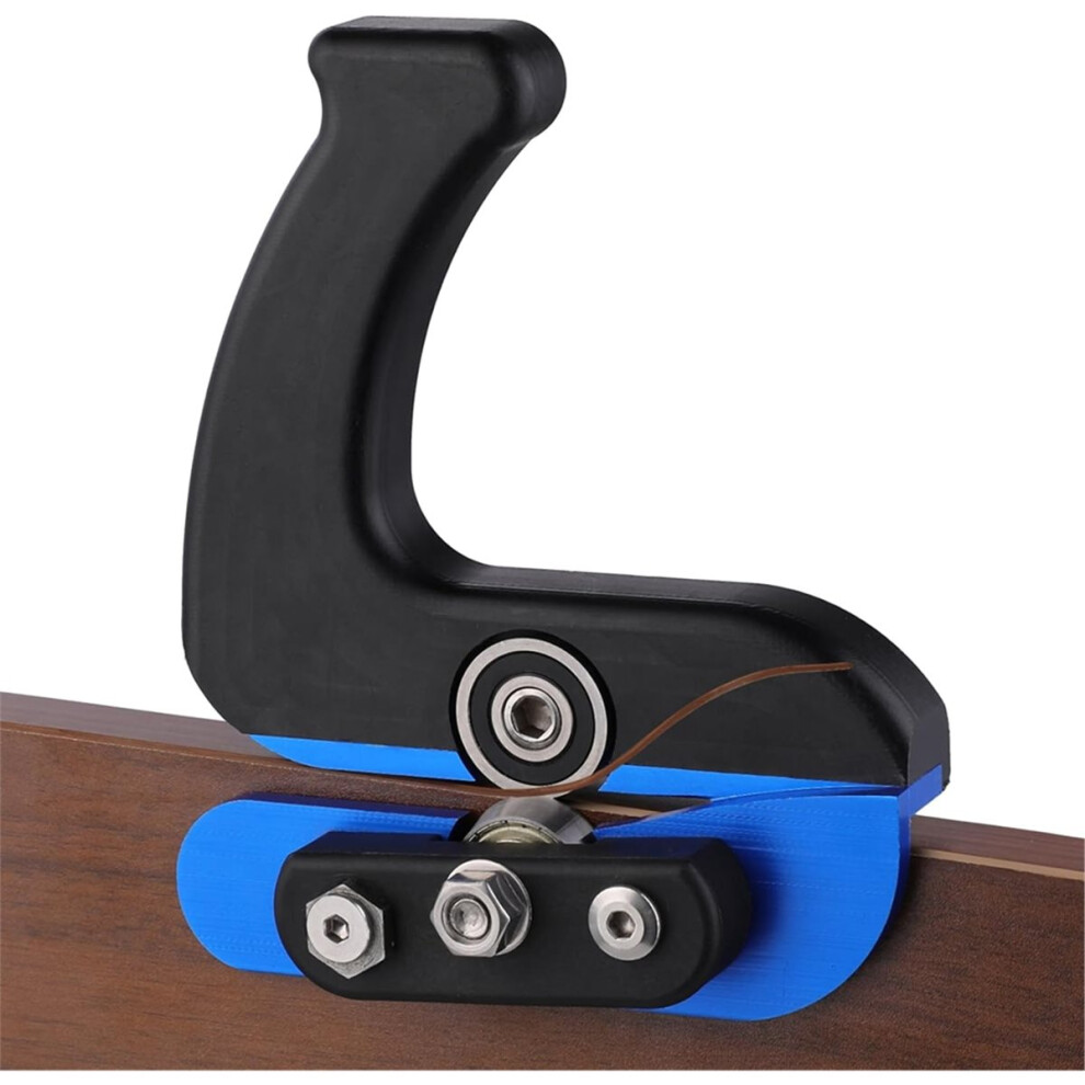 Edge Banding Cutter - Dual Offset Bearings For Trim, Excess Material Cutter For Box/Pvc//Melamine/Vinyl Laminate 4853264280246