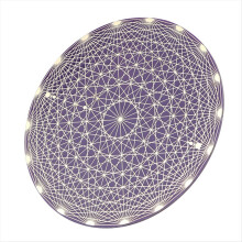 Disco polarizado Lakhovsky MWO 100MM, oscilador de múltiplas ondas, equilíbrio de energia, célula de ressonância de energia