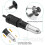 Electric Riveting Adapter, Rivet Tool Rivet Drill Attachment Power Drill Tool Kit Cordless Rivet Tool Blind Rivets 6