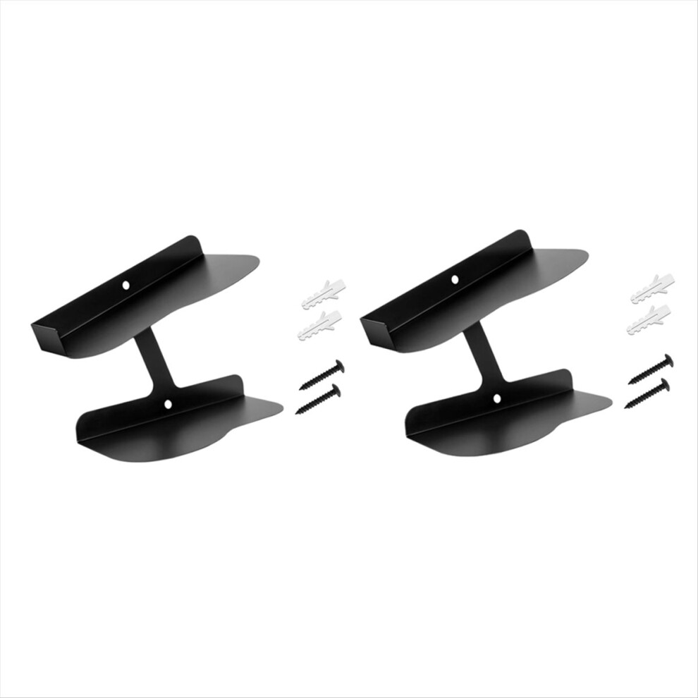 Wall Mount Floating Shoe Shelves, Sturdy Levitating Sneaker Rack For Showcasing Shoe Collections 2Pcs 4853264285418