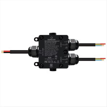 ESP32 WLED adresseerbare 2CH LED-controller 20A zekering Ingebouwde relaismicrofoon WS281X SK6812 Muzieksynchronisatie IP65 waterdicht