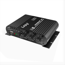 LP-838USB Audio Amplifier Bluetooth 5.0 Digital Amplifier HIFI Channel 2.1 Car Home Amp Lossless Music EU PLUG