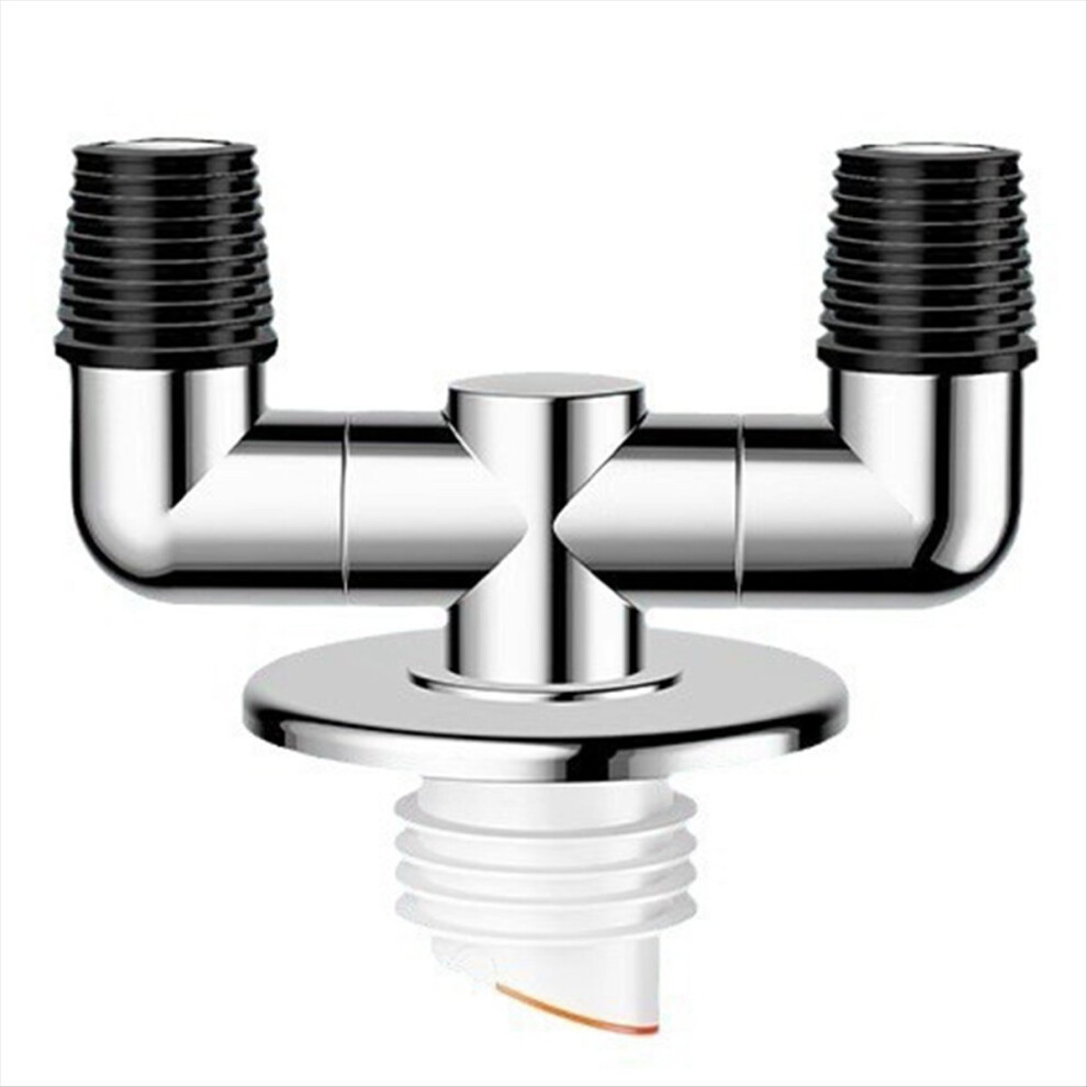 Downpipe Washing Machine Deodorant Three Head Through Drain Pipe Floor Drain Special Deodorant Overflow Three-Way Shunt 4853264294908