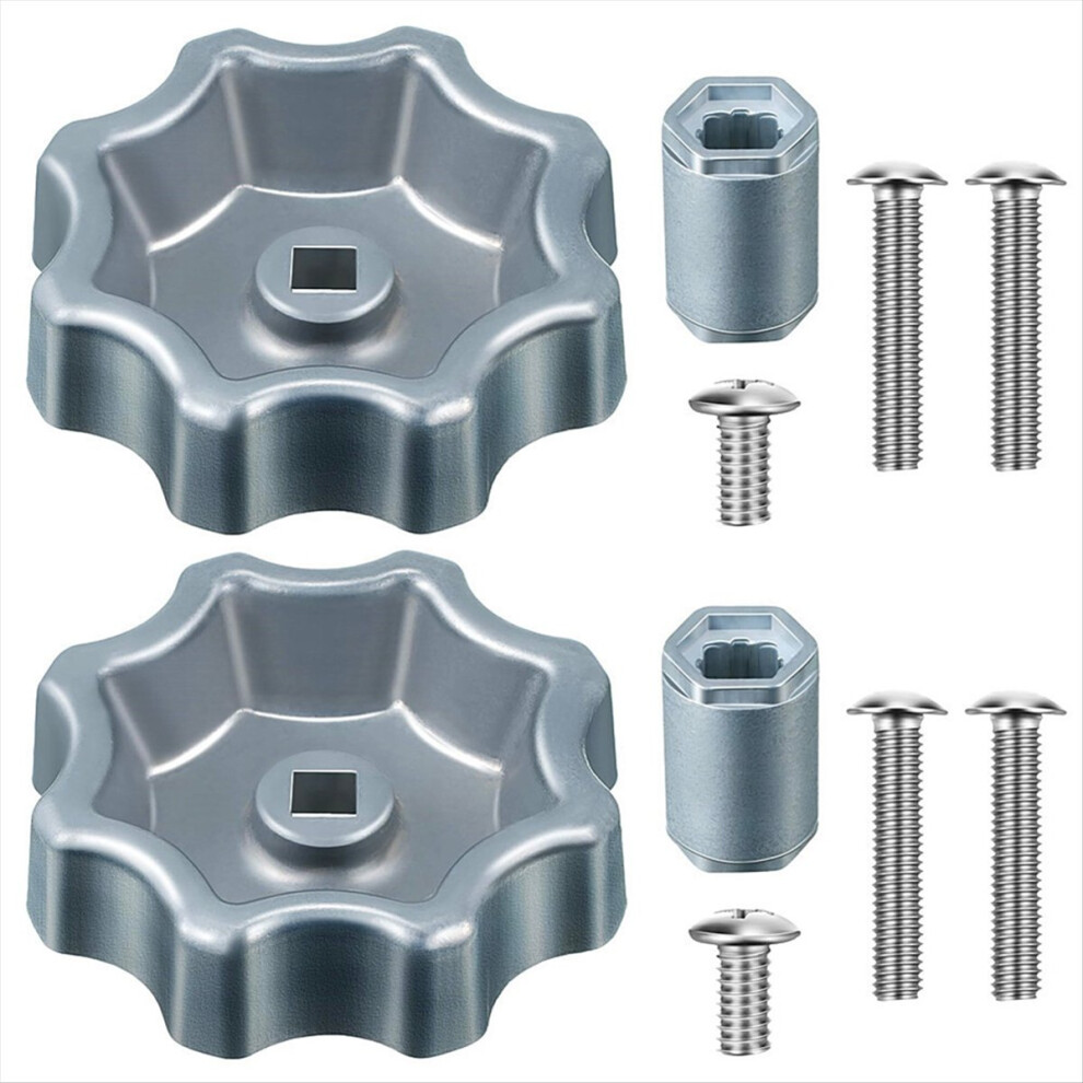 2Pack Outdoor Faucet Handle,Water Spigot Handle For 10006 Hose Bib, With Adapter And Screws 4853264285852