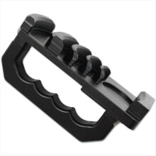 Pro Ontbraamgereedschap Kunststof buis met handvat PVC-buisruimer Ontbraamgereedschap voor 1-1/4 tot 4 inch PVC-afschuiningsgereedschap Zwart