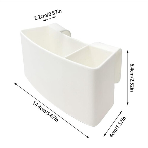 Pottery Wheel Organizer, Pottery Tools Holder, Plastic Storage Shelf with Adjustable Slots 2