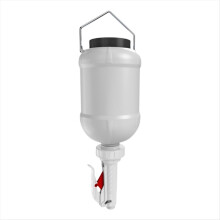 Sauce Dispenser 5.5L Large Capacity Sauce Dispenser for Mustard, Salad, Ketchup, Mayonnaise White