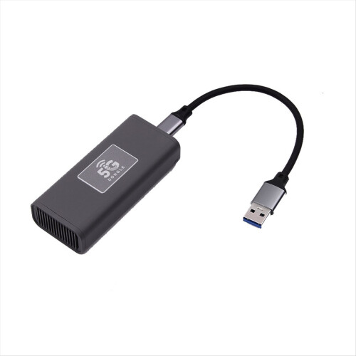Módulo de rede 5G USB NSA SA com antena integrada X55 Full 5G 2.52Gbps para roteador, laptop e PC.