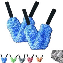 Microfiber MultiUse Cleaning Tool Wheel Cleaning Brush for Wheels Tire Cleaning Brush Car Wash Brush Blue