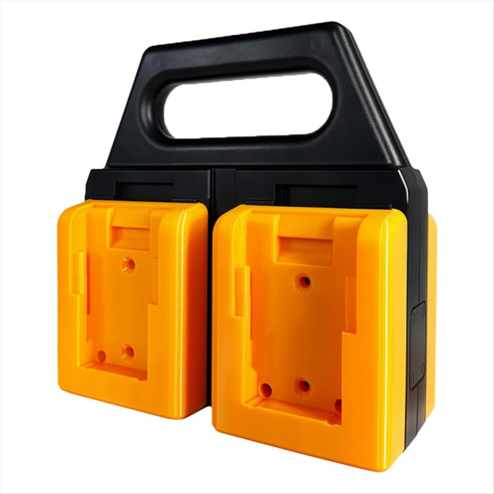 For 20V Battery Organizer 4 Slot Portable Battery Storage Tool Bag And Bracket Rack Mount Holder 4853264207816