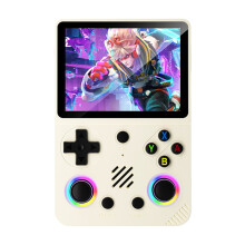 Console de jeu portable open source RG36 Pro, nouvelle console portable mini nostalgique avec lumières de couleur RGB 64G