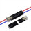 100pcs 2Pin Way Plug Waterproof Electrical Connector Car Wire Cable Electrical Connector Strip Terminal Connection 2