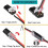 100pcs 2Pin Way Plug Waterproof Electrical Connector Car Wire Cable Electrical Connector Strip Terminal Connection 4
