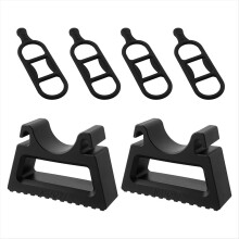 2pcs Bike Handlebar Stand Quick Release Handlebar Stand,Clip-on Stabilizer for Inverted Parking Maintenance Repair Tool