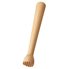 Houten stamper voor cocktails, houten ijscrusher stamper, keukengereedschap voor knoflook, kruiden en fruit