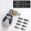 Mini Ratchet Screwdriver Multi Tools Magnetic Bits Household Multi-Purpose Pocket Portable Screw Driver 5
