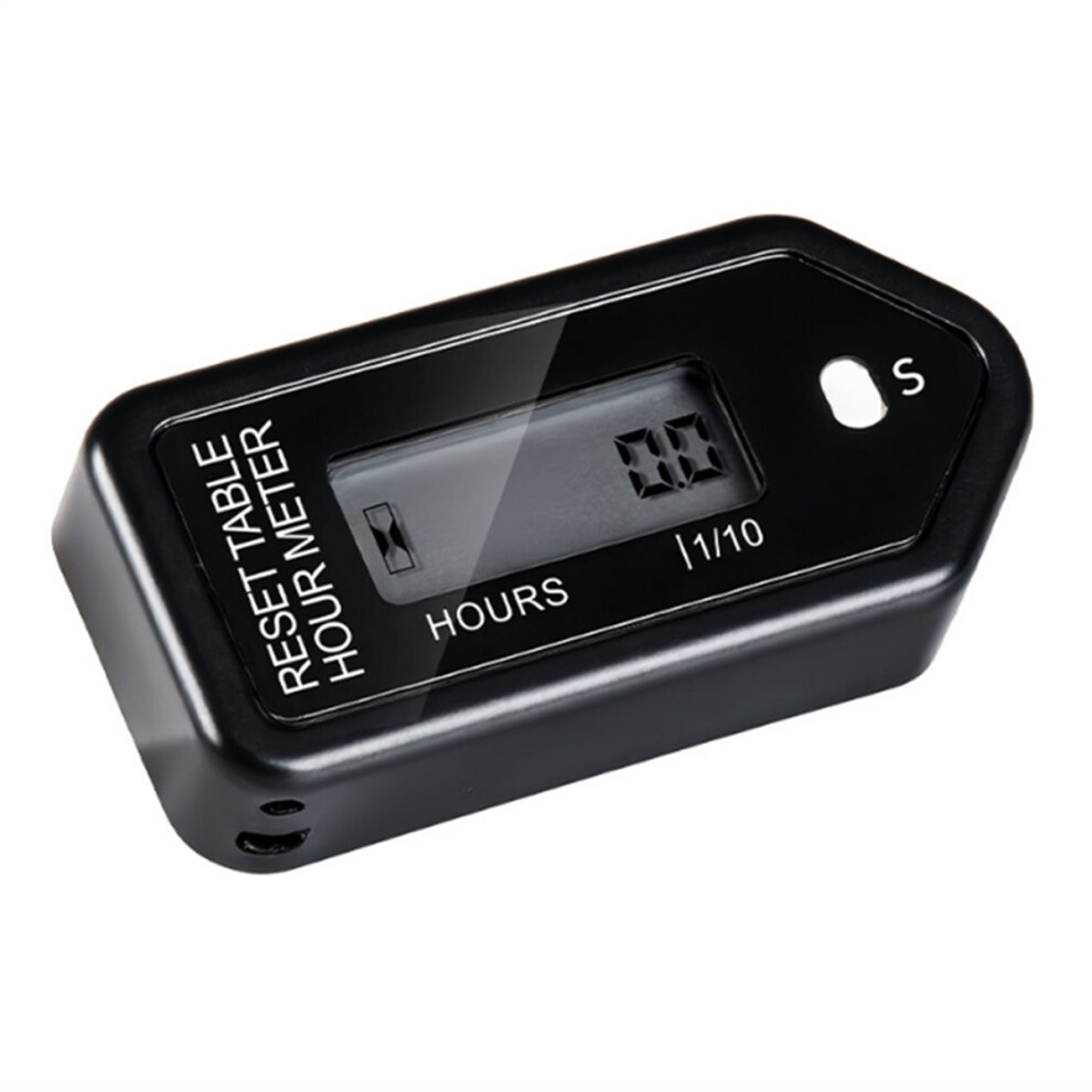 Tachometer Inductive Lcd Digital Display Beach Car Lawn Mower Gasoline Engine Motorcycle Accumulated Time Meter 4853264238865