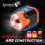 3Pieces LED Screwdriver Bit Magnetizer Ring, ABS Plastic Bit Magnetizer/Demagnetizer for 1/4 Shank , Strong Magnetism 2
