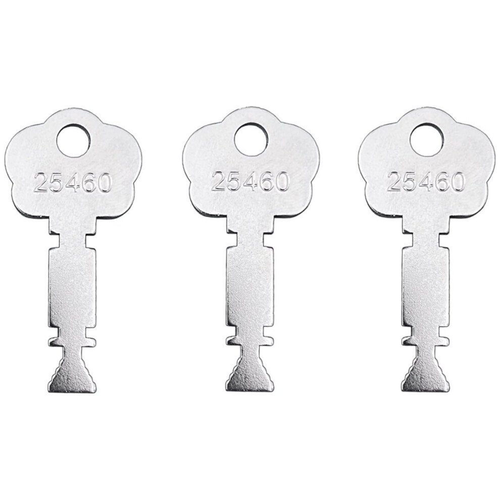 3Pcs 25460 Fire Alarm Keys For Gamewell And Elevator,Firefighter's Tools,Christmas Tree Key For Fire Fighting 4853264251307