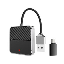 2-in-1 Wireless Carplay Adapter Android AUTO Smart AI Box Carplay WiFi&BT5.2 LINUX OS Wired CarPlay to Wireless Carplay